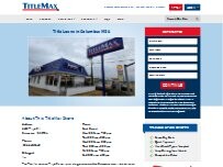 Website Screenshot TitleMax Title Loans