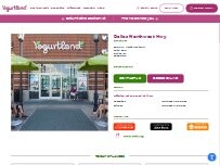 Website Screenshot Yogurtland Dallas