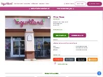 Website Screenshot Yogurtland San Diego