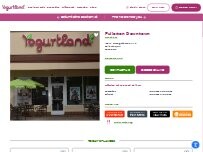 Website Screenshot Yogurtland Fullerton
