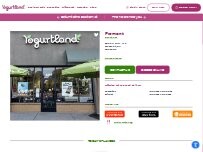 Website Screenshot Yogurtland Fremont
