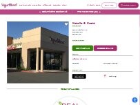 Website Screenshot Yogurtland Cypress
