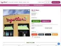 Website Screenshot Yogurtland Denver