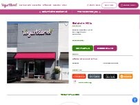 Website Screenshot Yogurtland Los Angeles