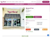 Website Screenshot Yogurtland Genesee