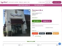 Website Screenshot Yogurtland Paramount