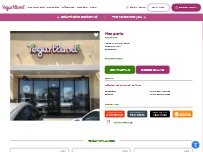Website Screenshot Yogurtland Hesperia