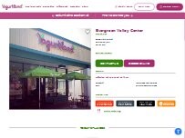Website Screenshot Yogurtland San Jose