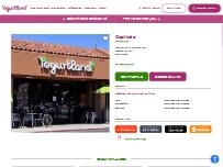 Website Screenshot Yogurtland Capitola