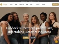 Website Screenshot The Spa by Sheena