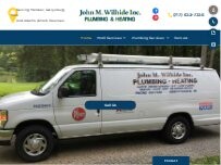 Website Screenshot John M Wilhide Plumbing & Heating Inc.