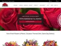 Website Screenshot Hoover-Fisher Florist