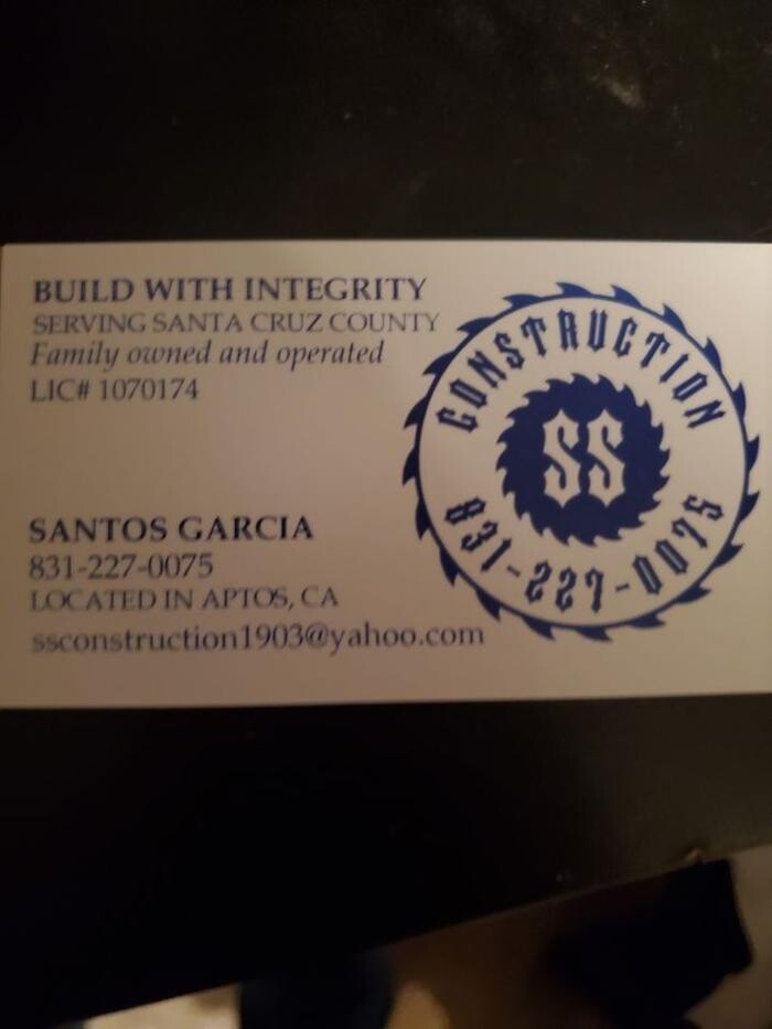 SS Construction Logo