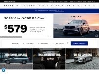 Website Screenshot Volvo Cars Brooklyn