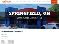 Website Screenshot Hot Head Burritos