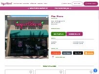 Website Screenshot Yogurtland Pico Rivera