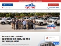 Website Screenshot Queen City Heating and Cooling