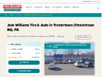 Website Screenshot Jack Williams Tire & Auto Service Centers