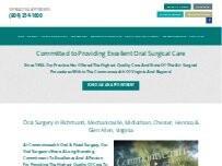 Website Screenshot Commonwealth Oral & Facial Surgery