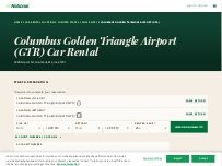 Website Screenshot National Car Rental
