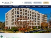Website Screenshot Washington Radiology Bethesda: MRI, CT