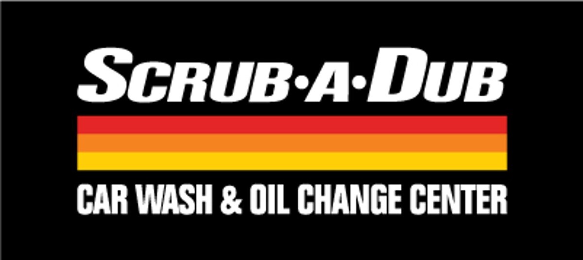 Scrub-A-Dub Car Wash & Oil Change Logo