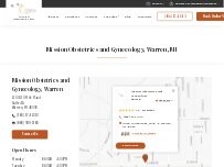 Website Screenshot Mission OB/GYN: Mission Obsterics and Gynecology