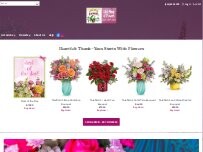 Website Screenshot Little Shop of Flowers