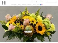 Website Screenshot Hassell Florist