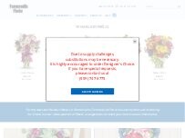 Website Screenshot Farmersville Florist