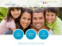 Website Screenshot Capitol Smiles