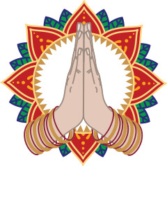 Namaste Cafe for testing Logo