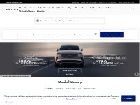 Website Screenshot Bill Pearce Volvo Cars
