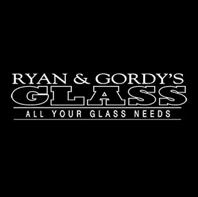 Ryan & Gordy’s Glass Logo