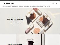 Website Screenshot Tom Ford Beauty