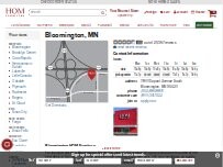 Website Screenshot HOM Furniture