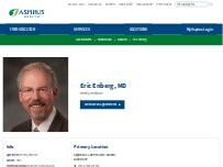 Website Screenshot Eric Enberg