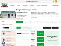 Website Screenshot Bluegrass Parkway U-Stor-It