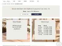 Website Screenshot Brooks Brothers