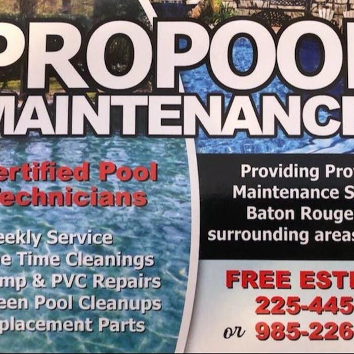 Pro Pool Maintenance Logo