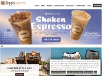 Website Screenshot Ziggi's Coffee