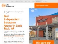 Website Screenshot G&G Insurance – Little Rock
