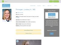 Website Screenshot Finnegan, Lindsey, MD
