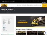 Website Screenshot LiftOne Augusta