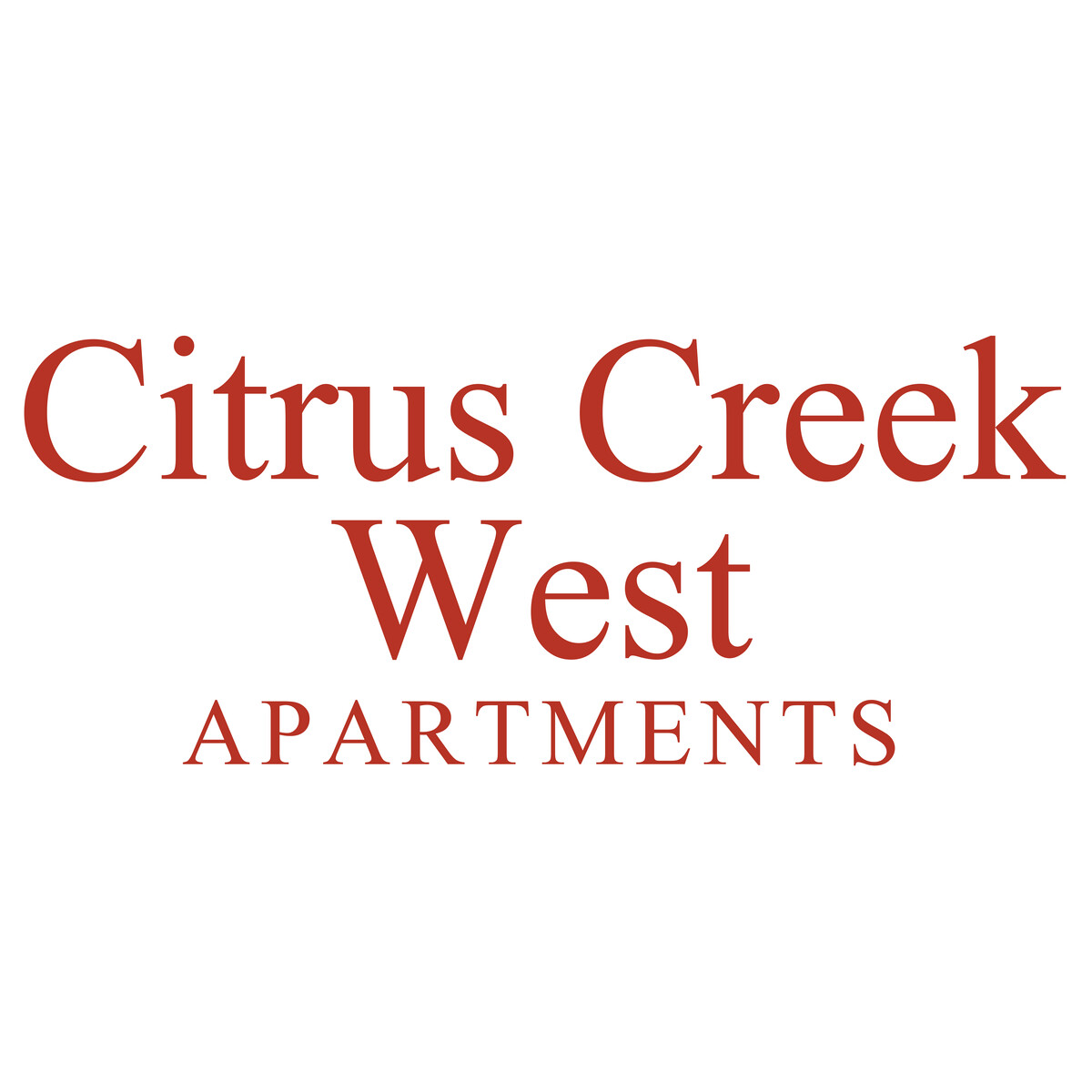 Citrus Creek West Logo