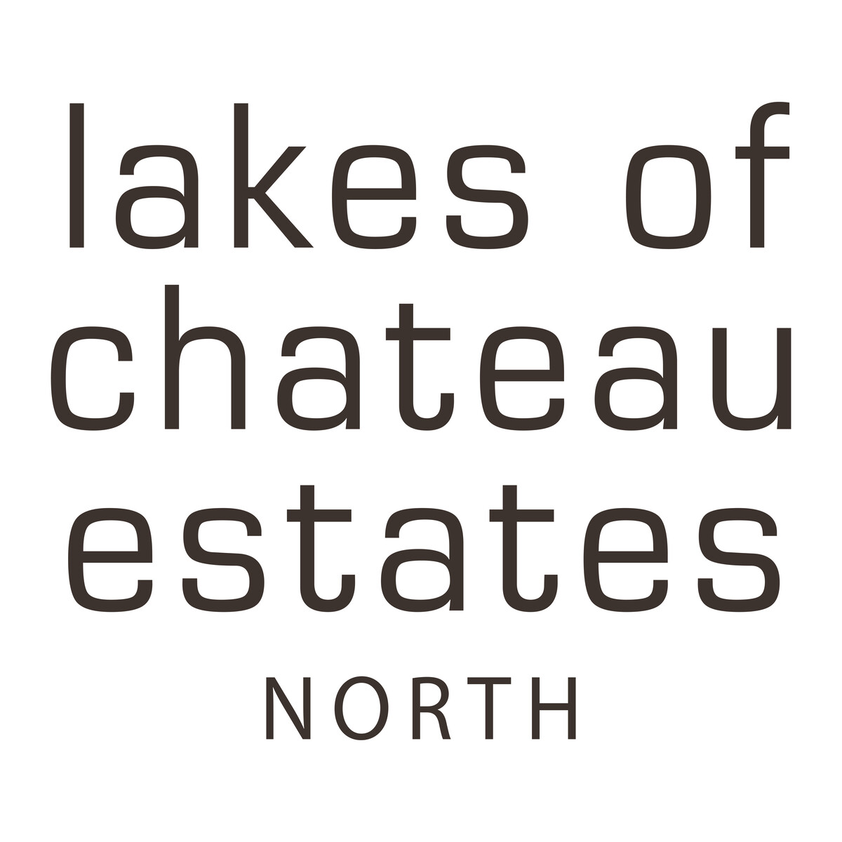Lakes of Chateau North Logo