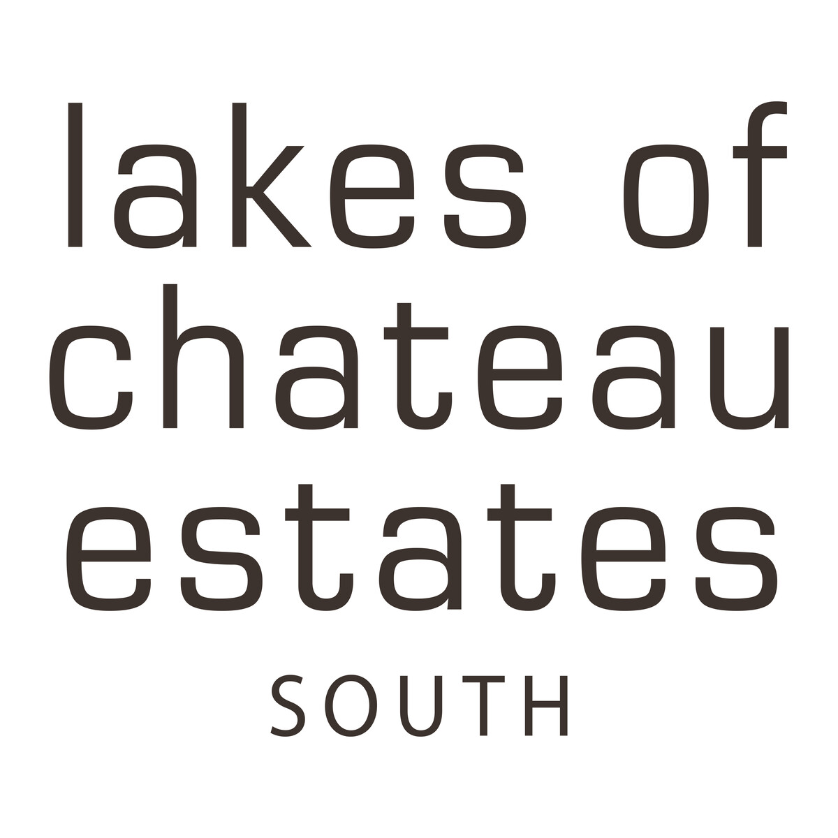 Lakes of Chateau South Logo
