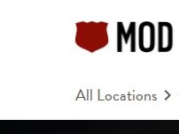 Website Screenshot MOD Pizza
