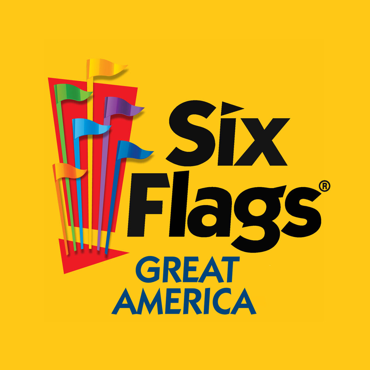 Six Flags Great America Logo