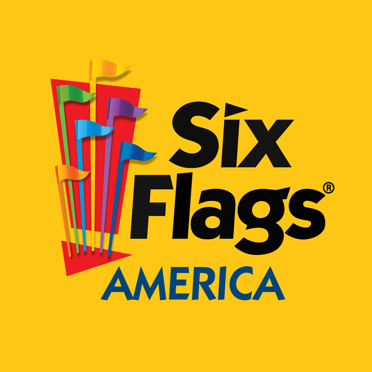 Six Flags America Logo